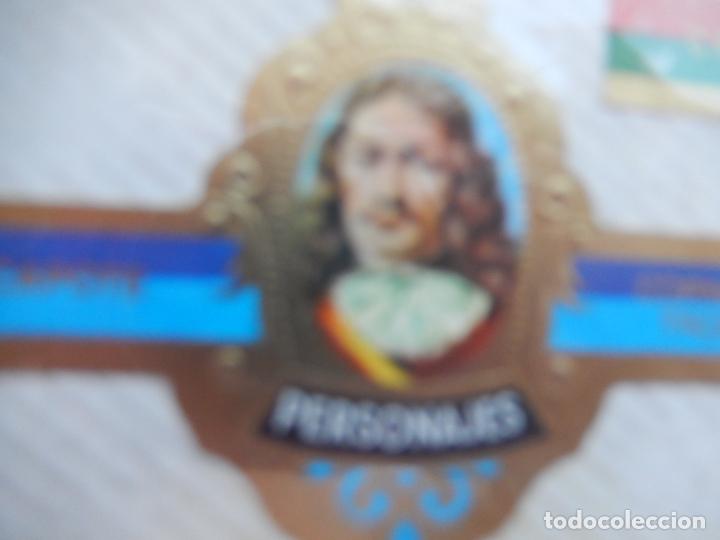 Vitolas de colecci&oacute;n: CORNELIS TROMP - VITOLA CAPOTE - PERSONAJES.