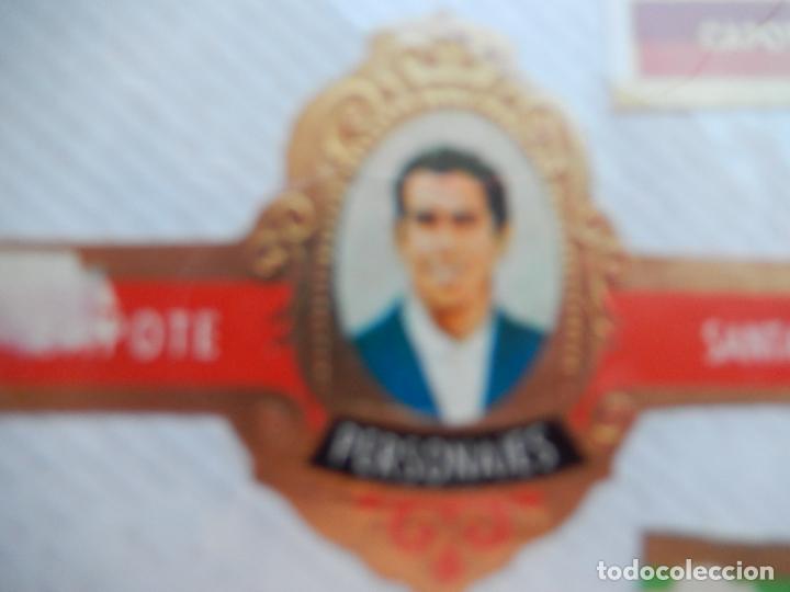 Vitolas de colecci&oacute;n: SANTANA - VITOLA CAPOTE - PERSONAJES.