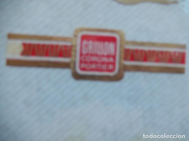 An&eacute;is de charuto de cole&ccedil;&atilde;o: VITOLA GRILLON CORONA PORTIER.