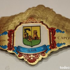 Vitolas de colección: LOTE COLECCIÓN DE 50 VITOLAS CAPOTE SERIE ESCUDOS PROVINCIAS DE ESPAÑA