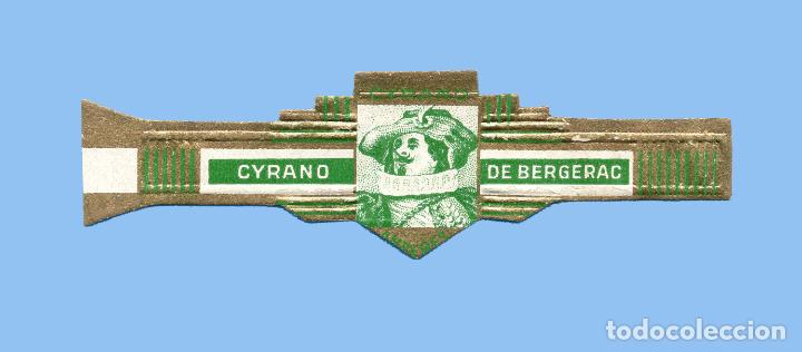 Collection cigar bands: VITOLA ANTIGUA - PROCEDENCIA EUROPA - CYRANO DE BERGERAC