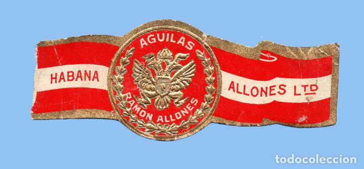 Collection cigar bands: VITOLA CUBANA ANTIGUA - MARCA RAM&Oacute;N ALLONES - TEM&Aacute;TICA BANDERAS