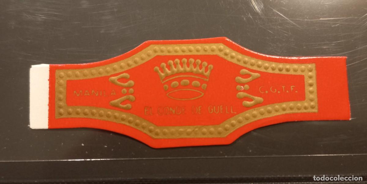 Vitolas de colecci&oacute;n: Vitola EL CONDE DE GUELL - Foto 1