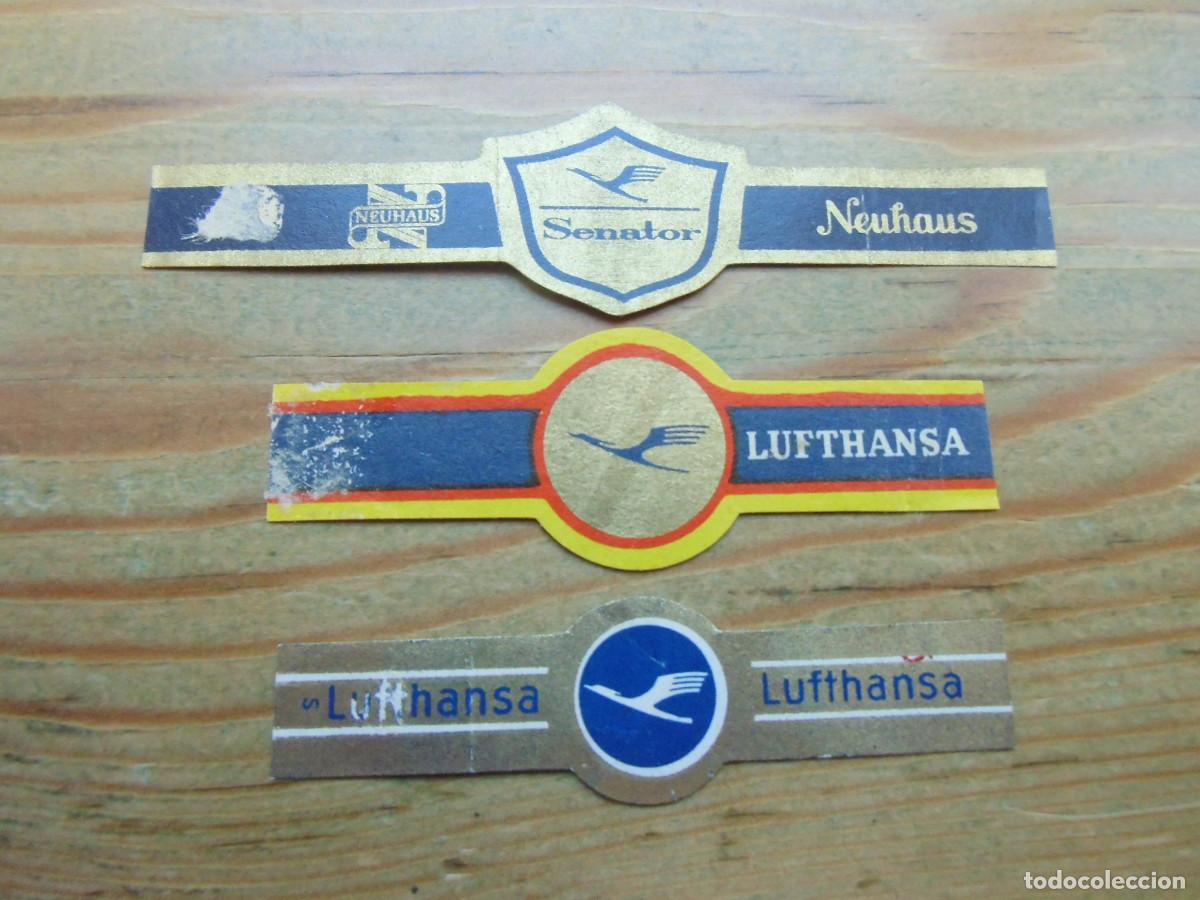 Bagues de cigare de collection: VITOLAS ESPECIALES COMPA&Ntilde;IA LUTHANSA.