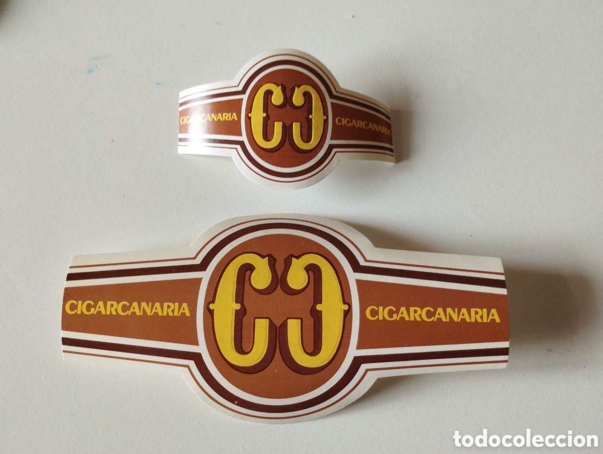 Vitolas de colecci&oacute;n: LOTE COLECCI&Oacute;N 2 VITOLAS CIGARCANARIA. ALVARO LA FAMA NEREIDA VICTORIA.