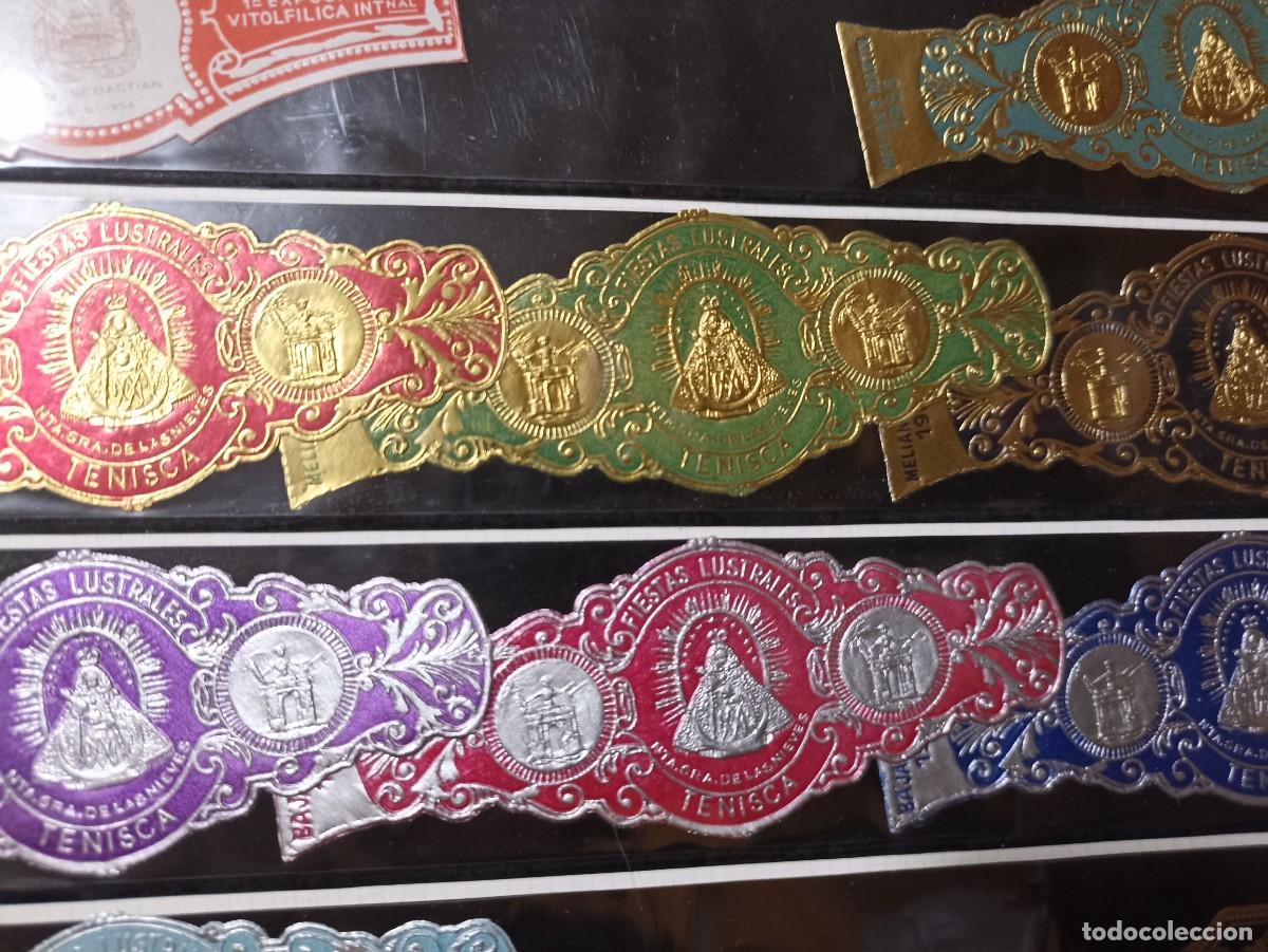 Vitolas de colecci&oacute;n: TENISCA FIESTAS LUSTRALES 1956 4 VITOLAS