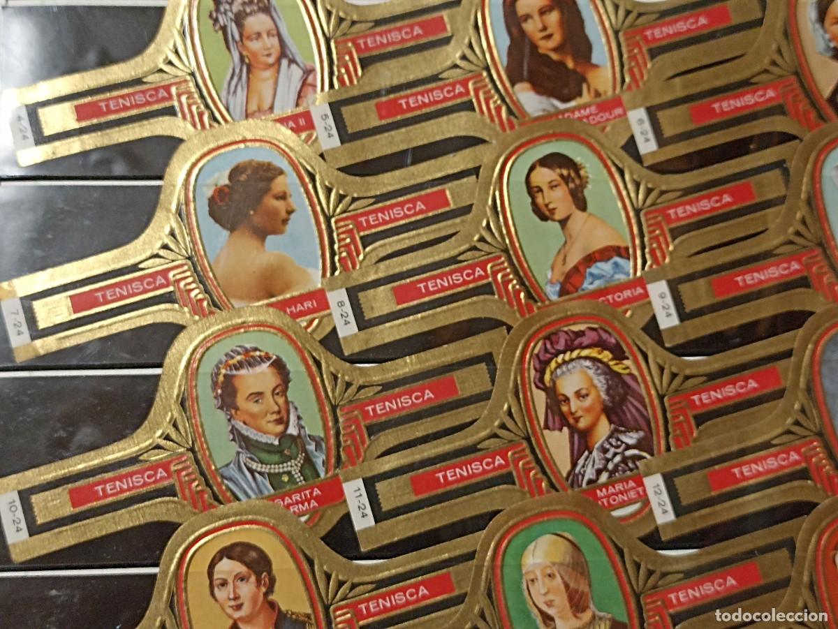 Vitolas de colecci&oacute;n: TENISCA MUJERES FAMOSAS 24 VITOLAS