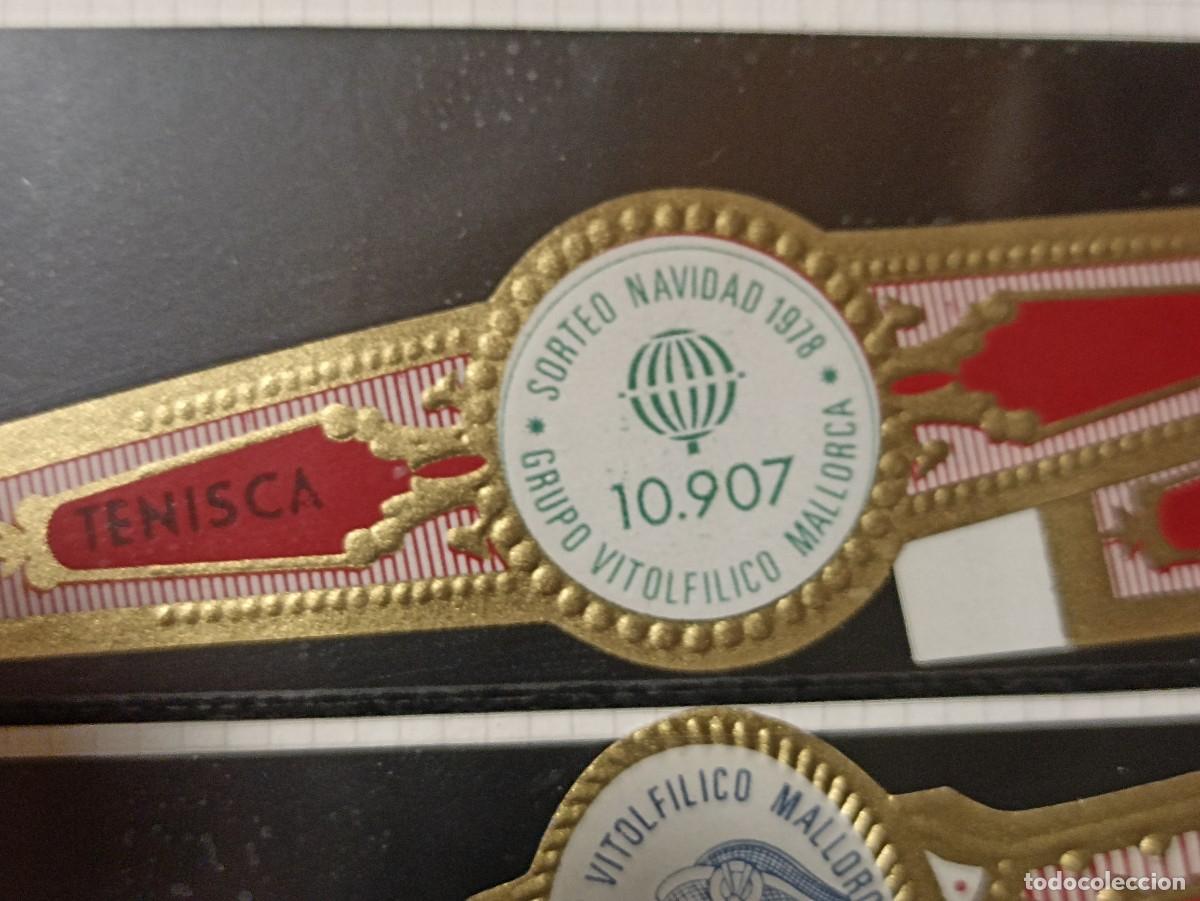 Vitolas de colecci&oacute;n: TENISCA GRUPO VIT MALLORCA 1978 3 VITOLAS