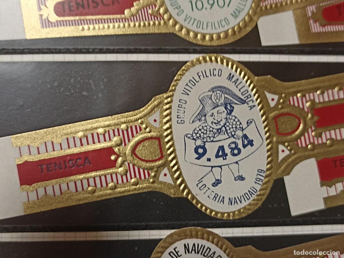 Vitolas de colecci&oacute;n: TENISCA GRUPO VIT MALLORCA 1979 3 VITOLAS