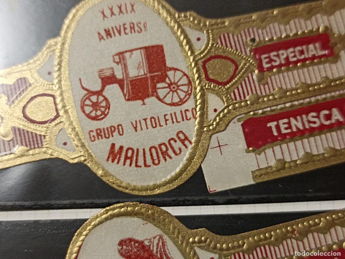 Vitolas de colecci&oacute;n: TENISCA XXXIX ANIVERS MALLORCA 1962 3 VITOLAS