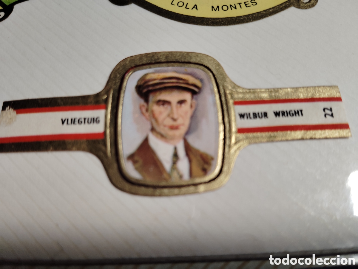 Vitolas de colecci&oacute;n: VITOLA WILBUR WRIGHT. VLIEGTUIG. AVIACION