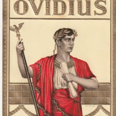 Vitolas de colección: VITOLAS, ORIGINAL LITOGRAFÍAS V-657 OVIDIUS