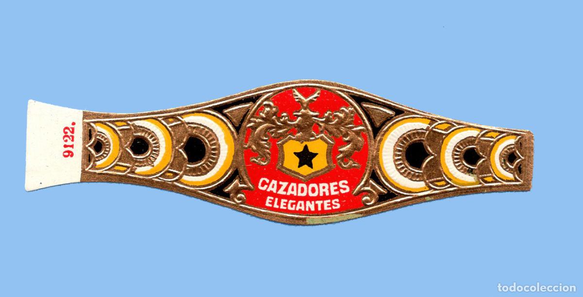 An&eacute;is de charuto de cole&ccedil;&atilde;o: VITOLA ANTIGUA - SIN MARCA - CAZADORES ELEGANTES - TEM&Aacute;TICA HER&Aacute;LDICA - ESCUDO