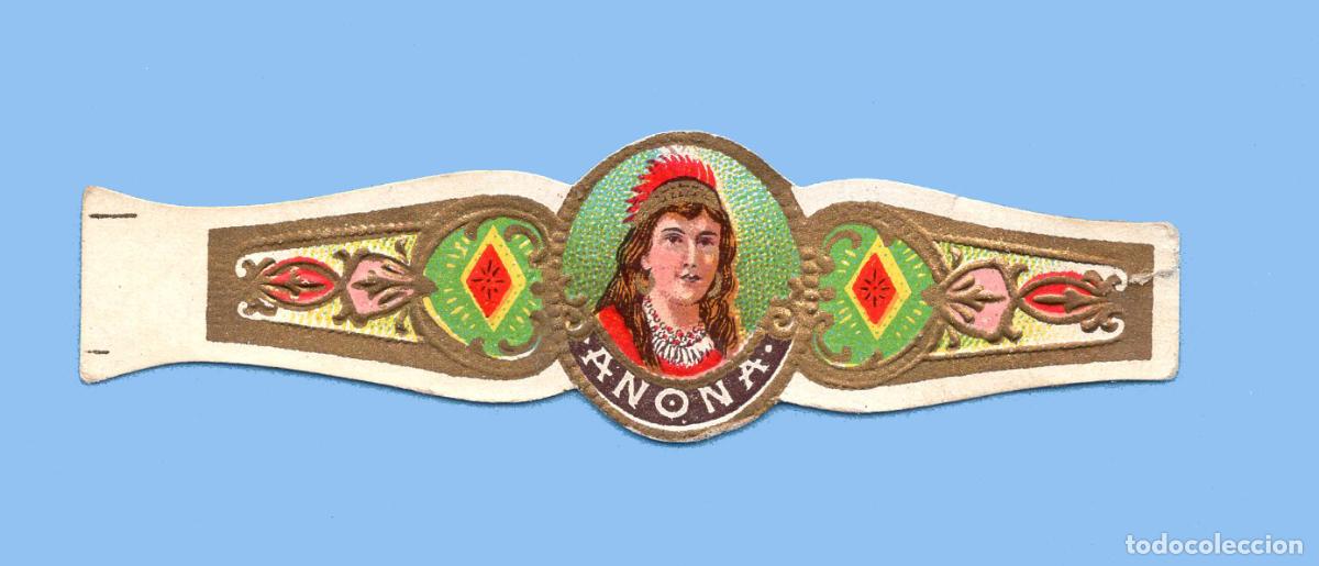 An&eacute;is de charuto de cole&ccedil;&atilde;o: VITOLA ANTIGUA - MARCA ANONA - TEM&Aacute;TICA INDIOS DE AM&Eacute;RICA