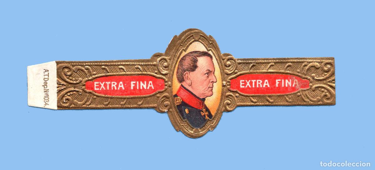 An&eacute;is de charuto de cole&ccedil;&atilde;o: VITOLA ANTIGUA - SIN MARCA - EL MARISCAL DE CAMPO ALEM&Aacute;N MOLKTE