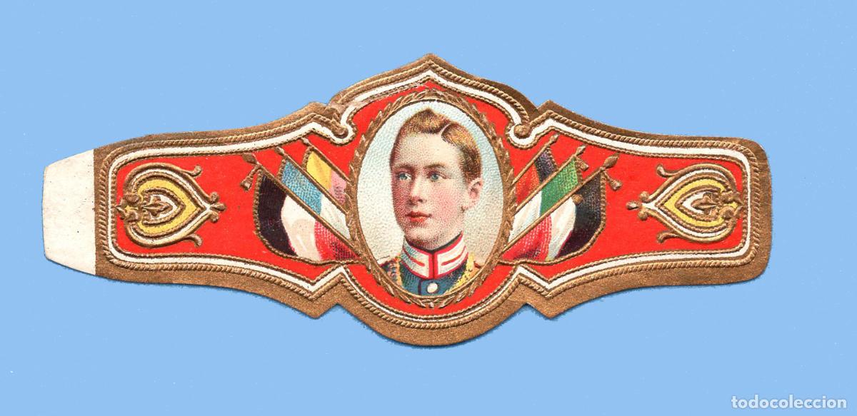 An&eacute;is de charuto de cole&ccedil;&atilde;o: VITOLA ANTIGUA - SIN MARCA - CASAS REALES E IMPERIOS - EL PR&Iacute;NCIPE FEDERICO GUILLERMO (ALEMANIA)