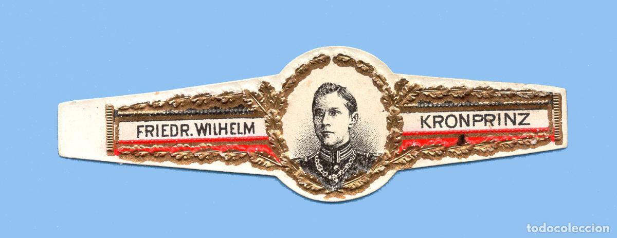 An&eacute;is de charuto de cole&ccedil;&atilde;o: VITOLA ANTIGUA - SIN MARCA - CASAS REALES E IMPERIOS - EL PR&Iacute;NCIPE FEDERICO GUILLERMO (ALEMANIA)