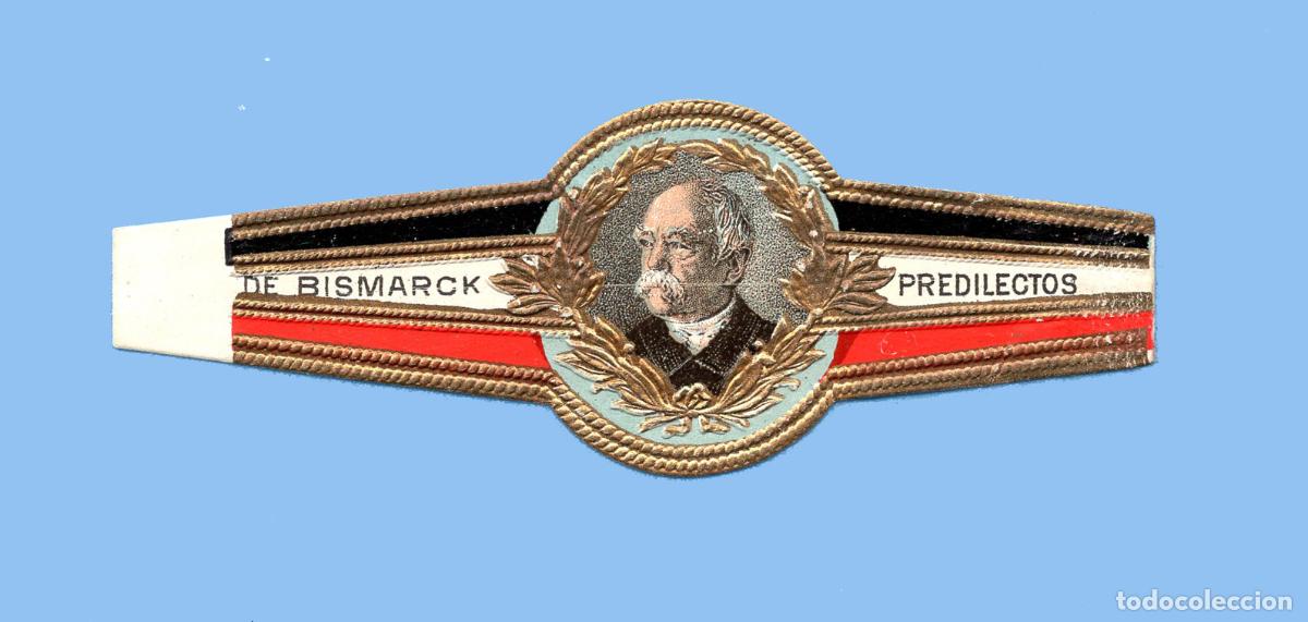 An&eacute;is de charuto de cole&ccedil;&atilde;o: VITOLA ANTIGUA - SIN MARCA - EL MARISCAL BISMARCK (ALEMANIA)