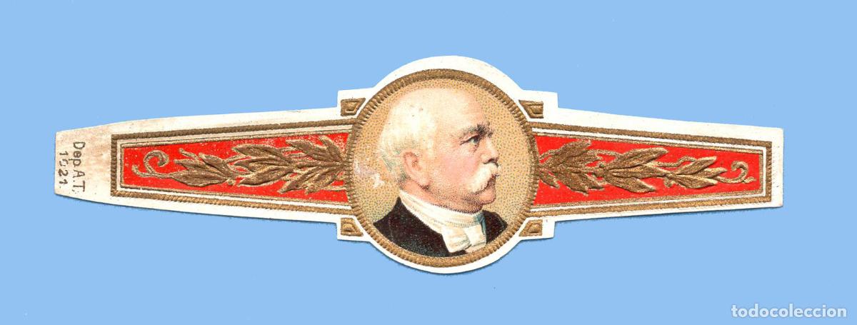 An&eacute;is de charuto de cole&ccedil;&atilde;o: VITOLA ANTIGUA - SIN MARCA - EL MARISCAL BISMARCK (ALEMANIA)