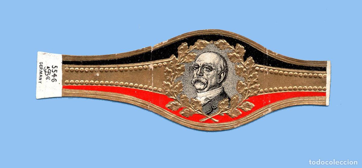 An&eacute;is de charuto de cole&ccedil;&atilde;o: VITOLA ANTIGUA - SIN MARCA - EL MARISCAL BISMARCK (ALEMANIA) - LIT. STEFFENS, JONES 5546