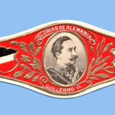Vitolas de colección: VITOLA ANTIGUA - SIN MARCA - GLORIAS DE ALEMANIA - EL EMPERADOR GUILLERMO II