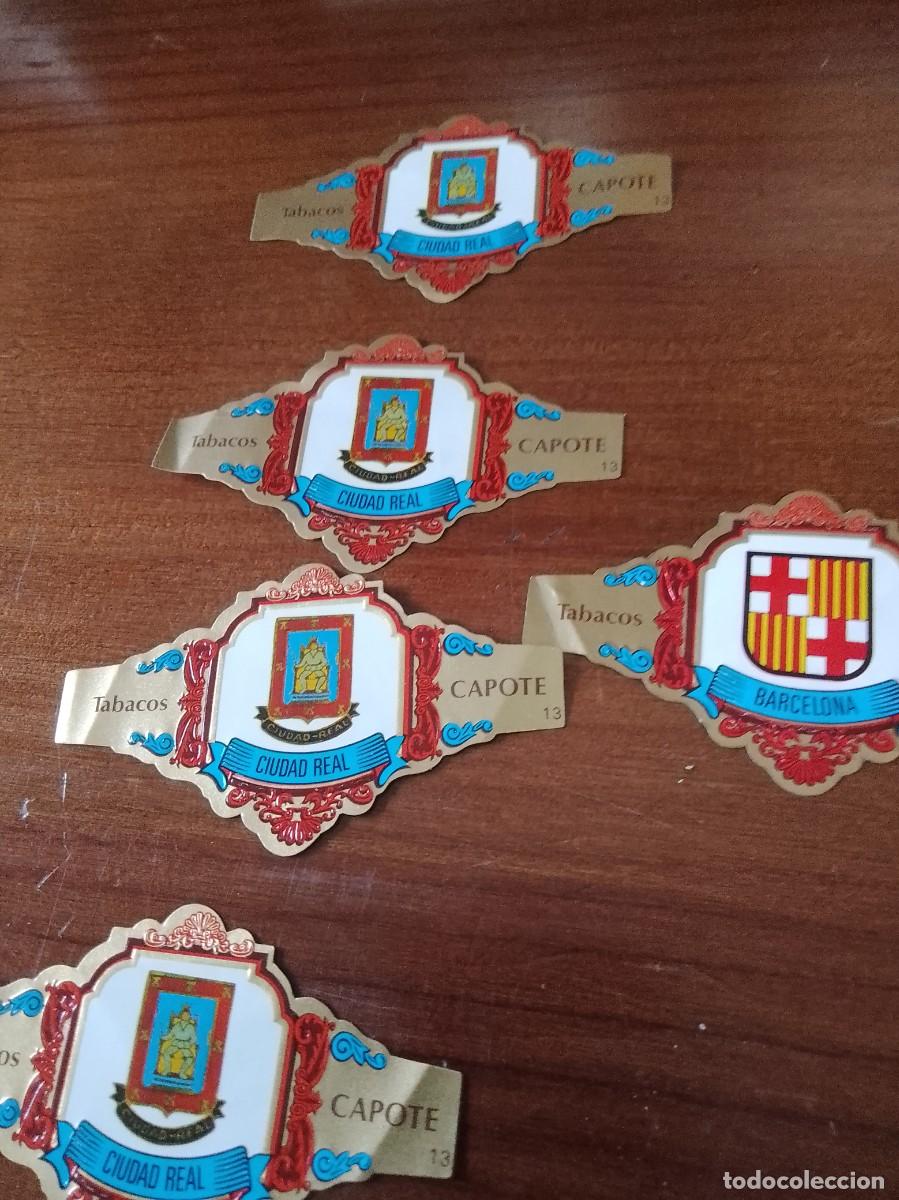 Vitolas de colecci&oacute;n: Lote de 5 vitolas capote - Foto 2