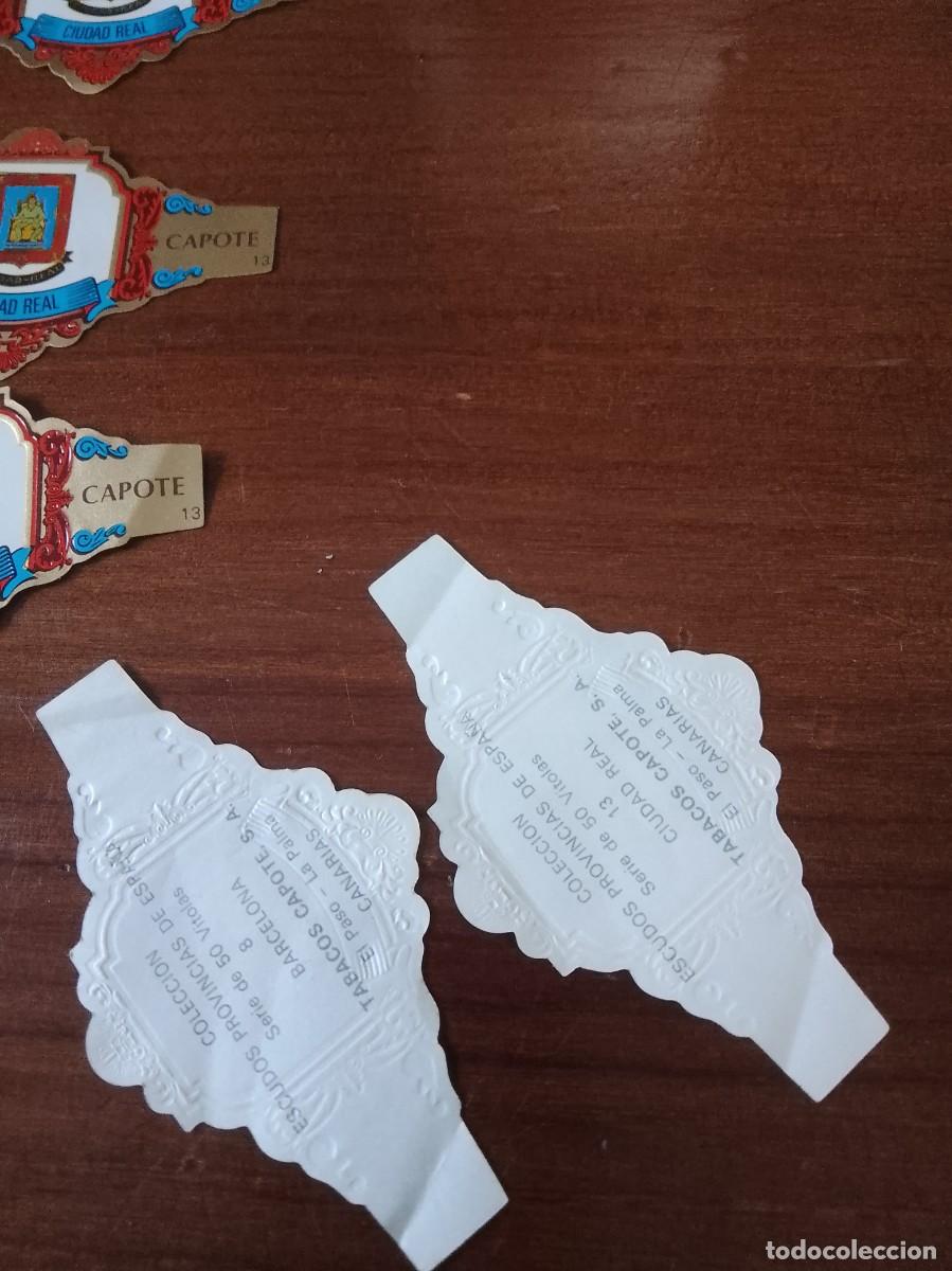 Vitolas de colecci&oacute;n: Lote de 5 vitolas capote - Foto 3