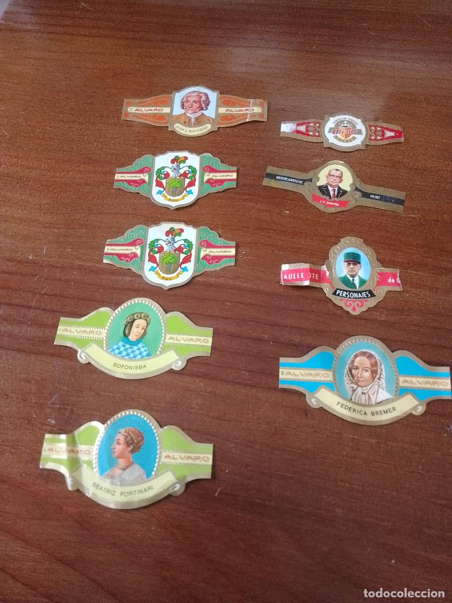 Vitolas de colecci&oacute;n: Lote de 9 vitolas variadas - Foto 1