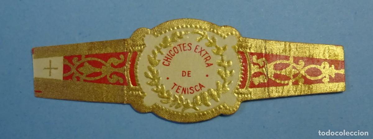 Vitolas de colecci&oacute;n: VITOLA CHICOTES EXTRA DE TENISCA - Foto 1