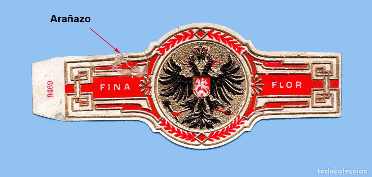 Collection cigar bands: VITOLA ANTIGUA - SIN MARCA - TEM&Aacute;TICA &Aacute;GUILAS HER&Aacute;LDICAS - TAL&Oacute;N N&ordm; 9469