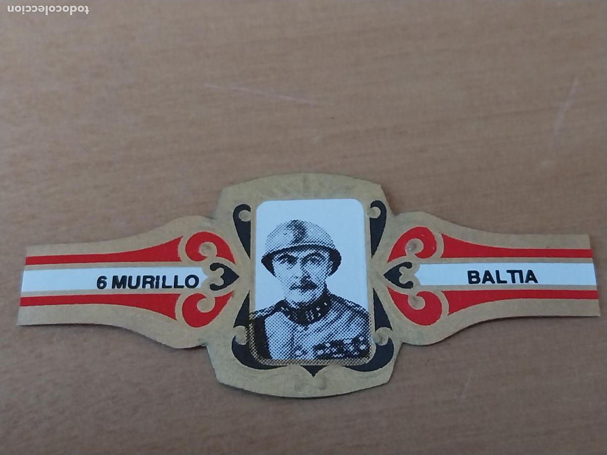 An&eacute;is de charuto de cole&ccedil;&atilde;o: PRIMERA GUERRA MUNDIAL MILITAR BALTIA VITOLA MURILLO 6,5CM LARGO