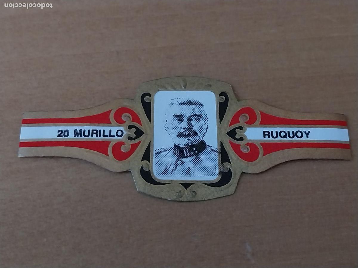 An&eacute;is de charuto de cole&ccedil;&atilde;o: PRIMERA GUERRA MUNDIAL MILITAR GENERAL RUQUOY VITOLA MURILLO 6,5CM LARGO