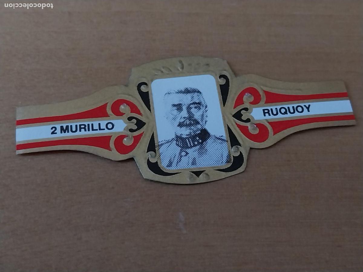 An&eacute;is de charuto de cole&ccedil;&atilde;o: PRIMERA GUERRA MUNDIAL MILITAR GENERAL RUQUOY VITOLA MURILLO 6,5CM LARGO *