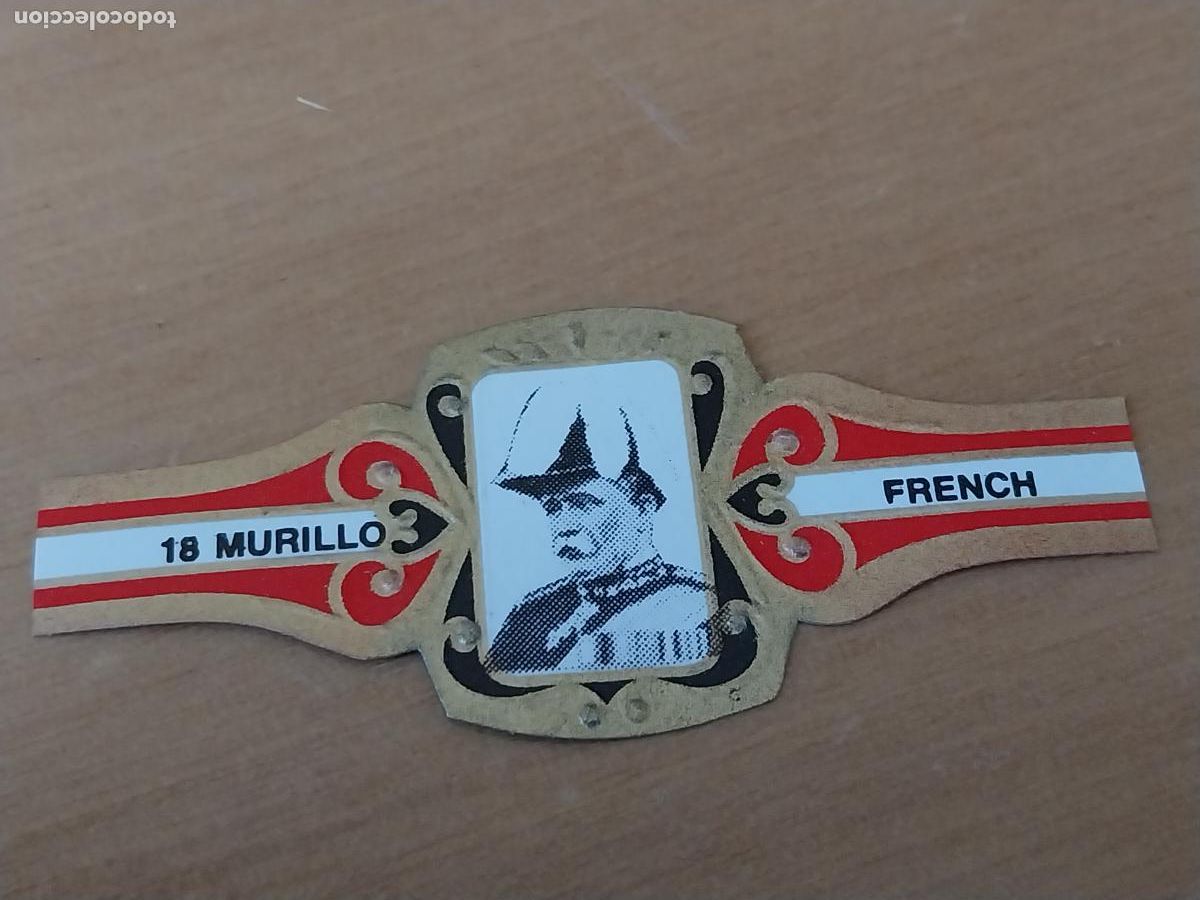 An&eacute;is de charuto de cole&ccedil;&atilde;o: PRIMERA GUERRA MUNDIAL MILITAR GENERAL FRENCH VITOLA MURILLO 6,5CM LARGO *