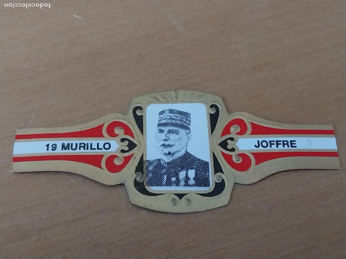 An&eacute;is de charuto de cole&ccedil;&atilde;o: PRIMERA GUERRA MUNDIAL MILITAR GENERAL JOFFRE VITOLA MURILLO 6,5CM LARGO *