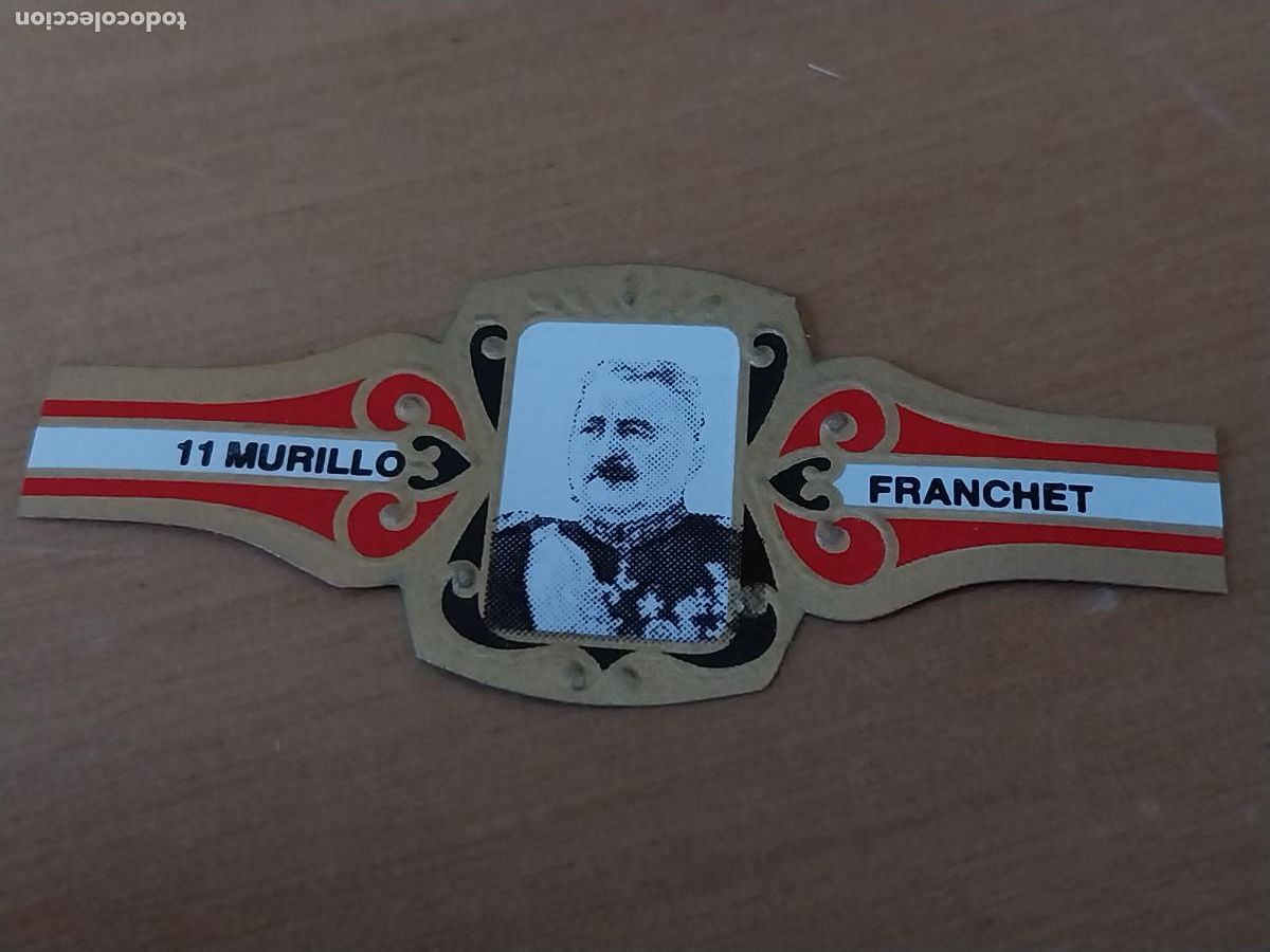 An&eacute;is de charuto de cole&ccedil;&atilde;o: PRIMERA GUERRA MUNDIAL MILITAR GENERAL FRANCHET VITOLA MURILLO 6,5CM LARGO *