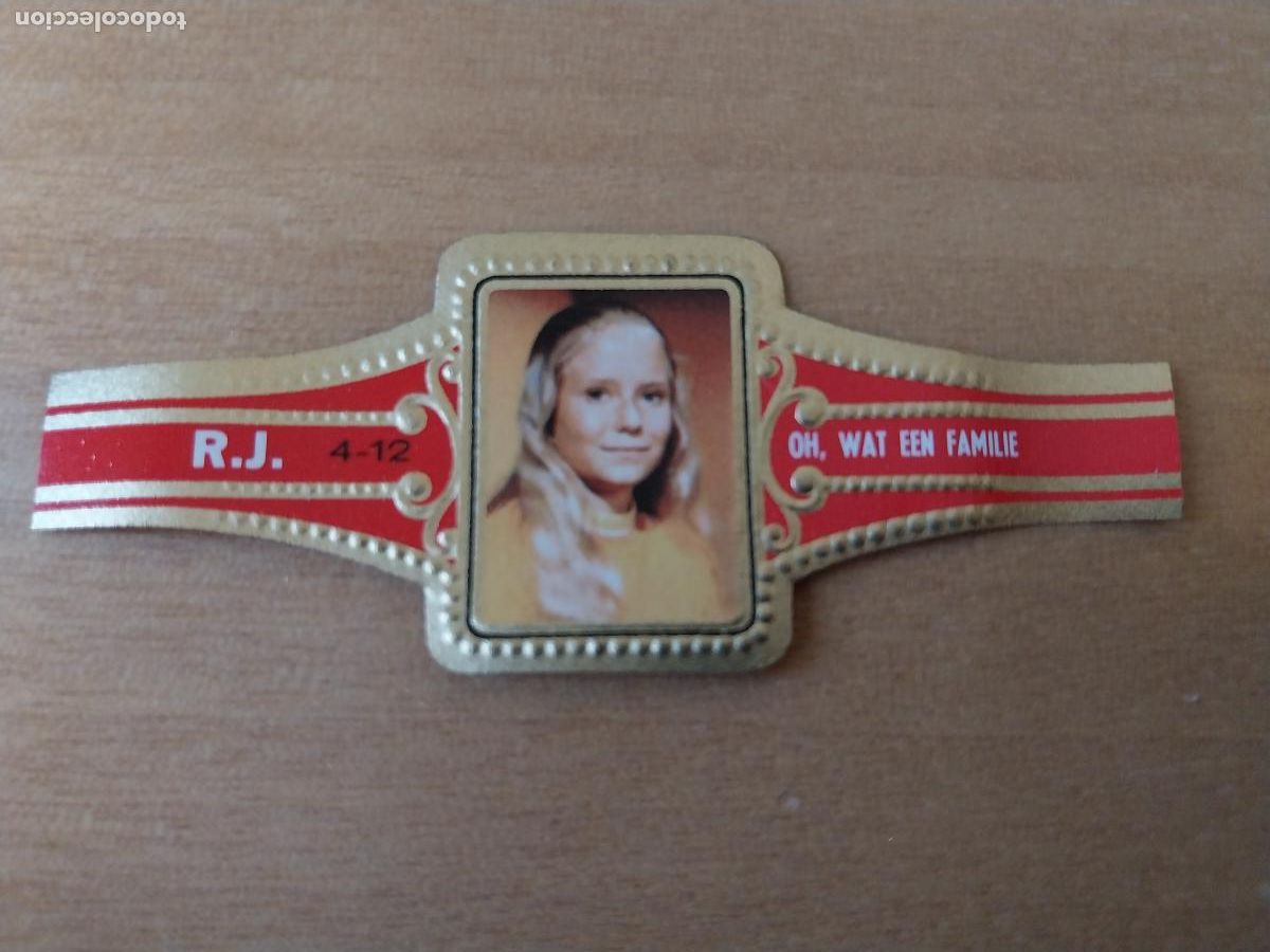 An&eacute;is de charuto de cole&ccedil;&atilde;o: OH, WAT EEN FAMILIE 4 VITOLA PROMO TABACO 6,5CM LARGO ORIGINAL VINTAGE 60&acute;S