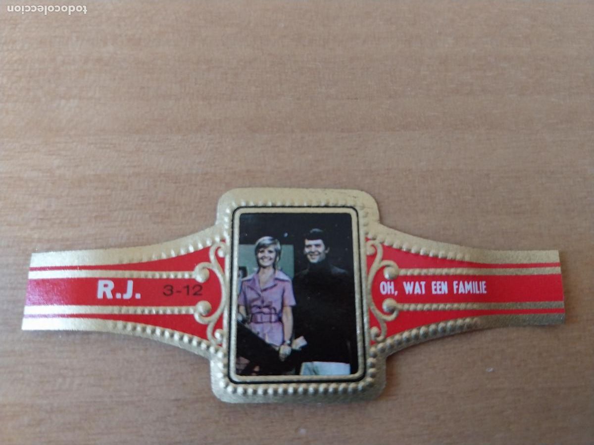 An&eacute;is de charuto de cole&ccedil;&atilde;o: OH, WAT EEN FAMILIE 3 VITOLA PROMO TABACO 6,5CM LARGO ORIGINAL VINTAGE 60&acute;S