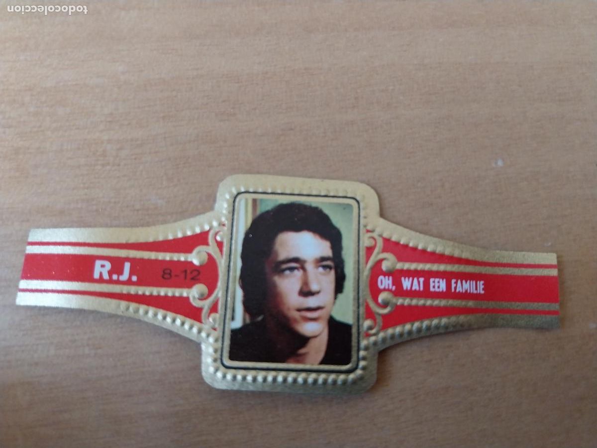 An&eacute;is de charuto de cole&ccedil;&atilde;o: OH, WAT EEN FAMILIE 8 VITOLA PROMO TABACO 6,5CM LARGO ORIGINAL VINTAGE 60&acute;S