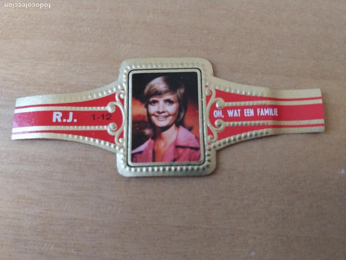 An&eacute;is de charuto de cole&ccedil;&atilde;o: OH, WAT EEN FAMILIE NR 8 VITOLA PROMO TABACO 6,5CM LARGO ORIGINAL VINTAGE 60&acute;S