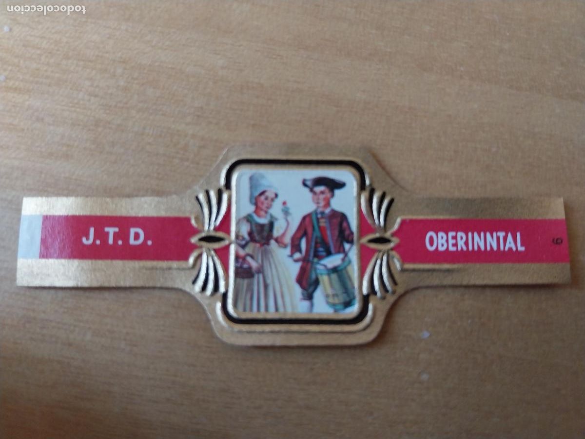 An&eacute;is de charuto de cole&ccedil;&atilde;o: OBERINTAL REGIONAL SUITS PROMO VITOLA TABACO 6,5CM LARGO VINTAGE ORIGINAL