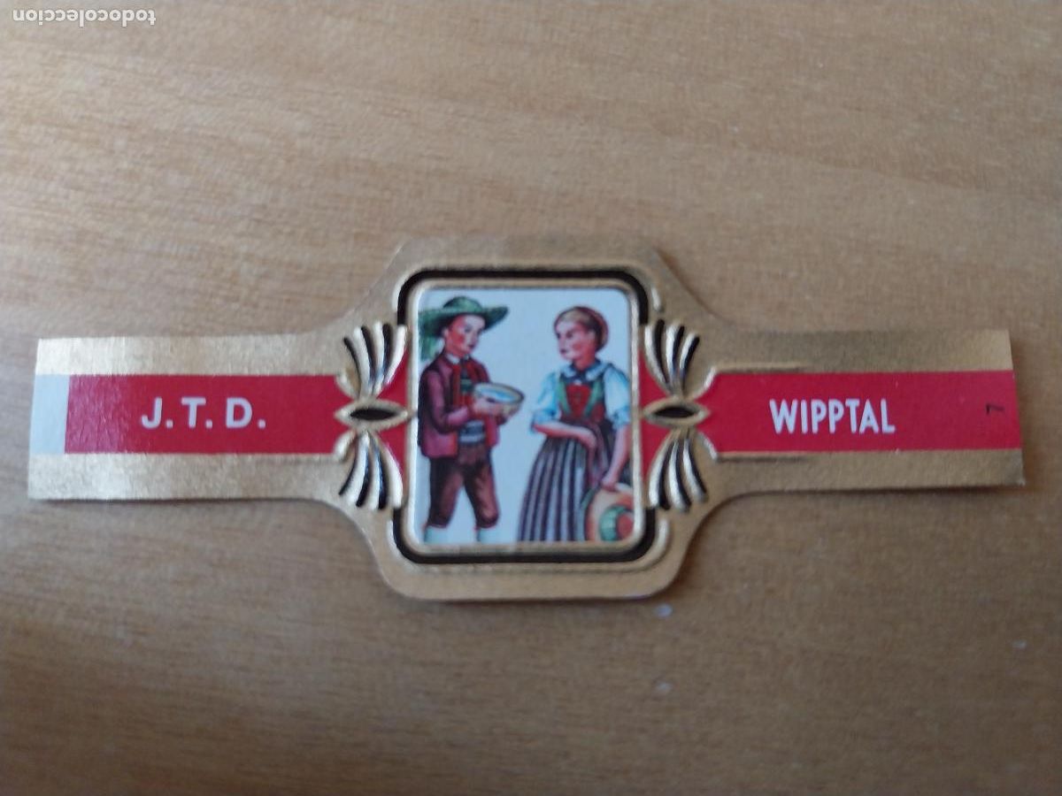 An&eacute;is de charuto de cole&ccedil;&atilde;o: WIPPTAL REGIONAL SUITS PROMO VITOLA TABACO 6,5CM LARGO VINTAGE ORIGINAL