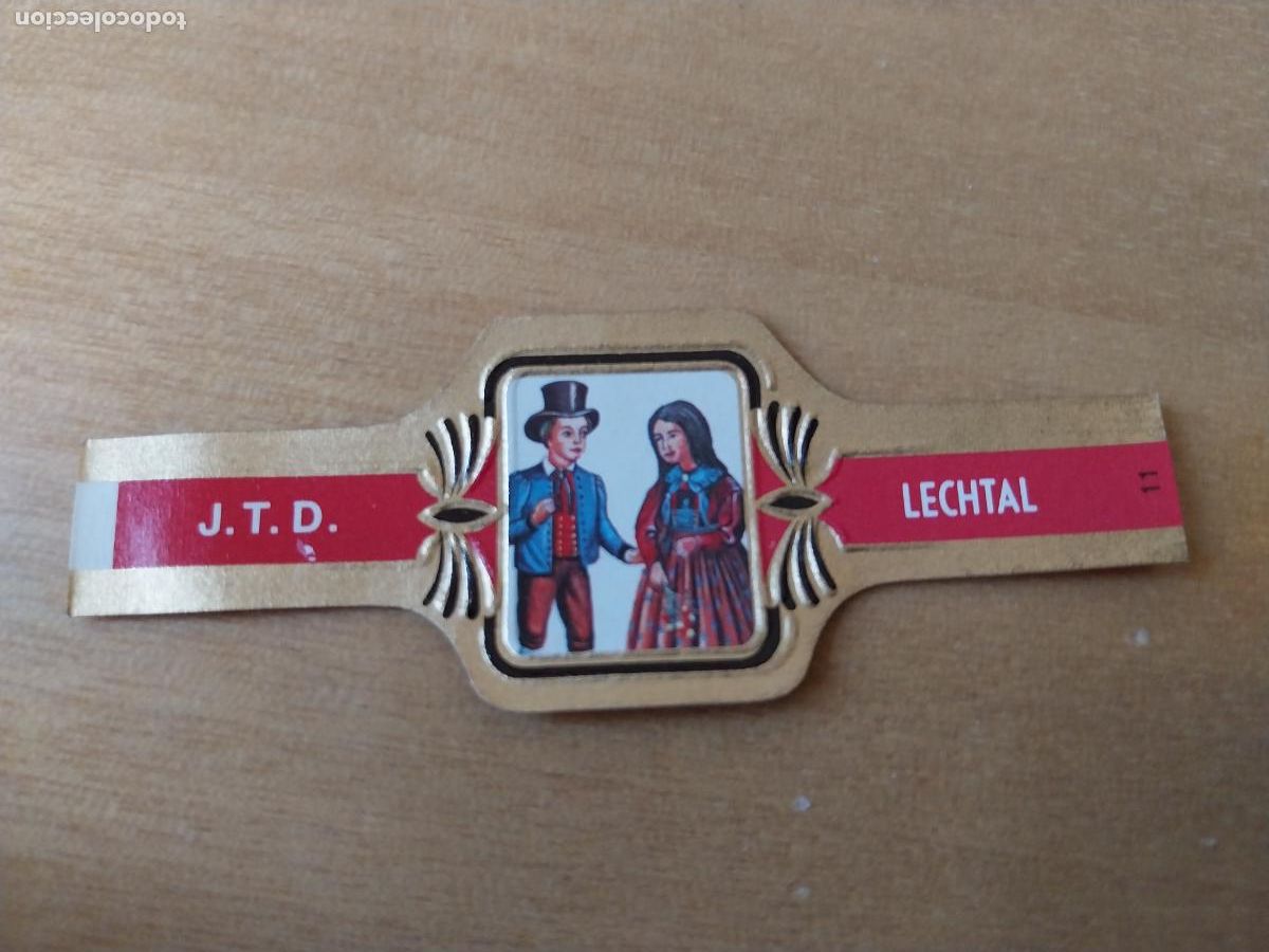 An&eacute;is de charuto de cole&ccedil;&atilde;o: LECHTAL REGIONAL SUITS PROMO VITOLA TABACO 6,5CM LARGO VINTAGE ORIGINAL