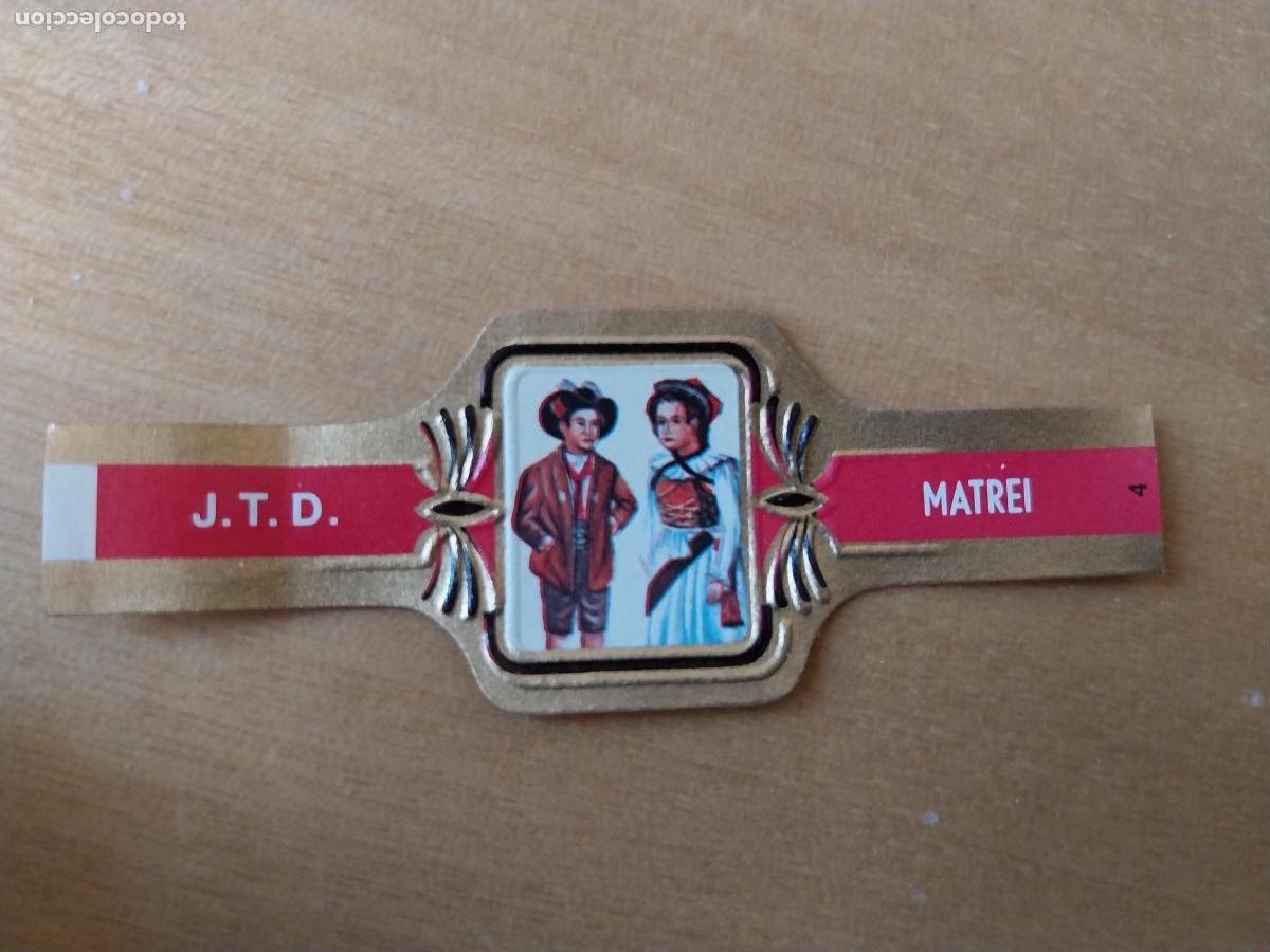 An&eacute;is de charuto de cole&ccedil;&atilde;o: MATREI REGIONAL SUITS PROMO VITOLA TABACO 6,5CM LARGO VINTAGE ORIGINAL