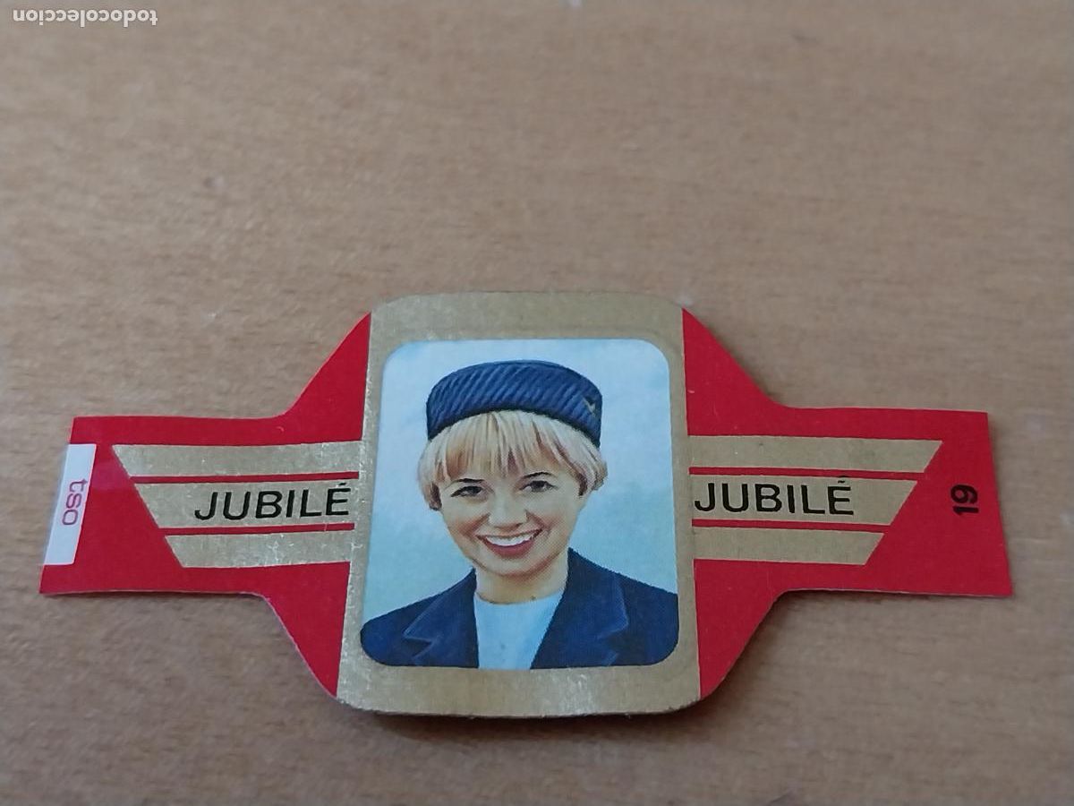 An&eacute;is de charuto de cole&ccedil;&atilde;o: AZAFATAS AEROLINEAS LUFTHANSA ALEMANIA PROMO TABACO VITOLA 4,5CM LARGO ORIGINAL VINTAGE