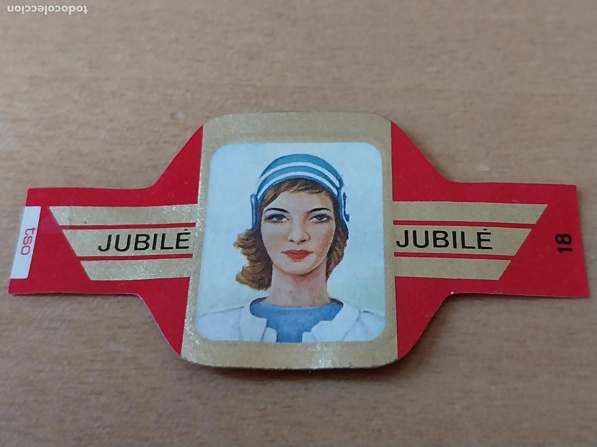 An&eacute;is de charuto de cole&ccedil;&atilde;o: AZAFATAS AEROLINEAS OLYMPIC AIRWAYS GRECIA PROMO TABACO VITOLA 4,5CM LARGO VINTAGE