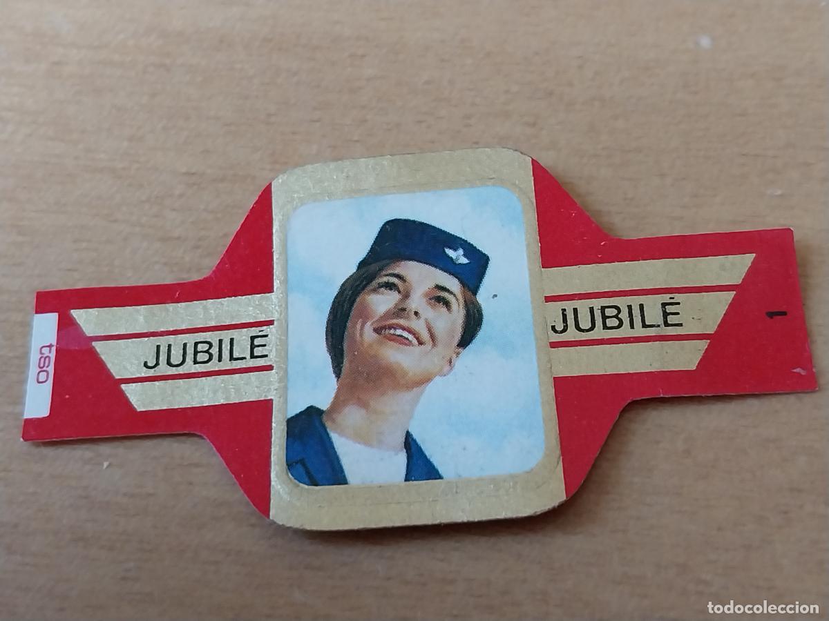 An&eacute;is de charuto de cole&ccedil;&atilde;o: AZAFATAS AEROLINEAS UNITED AIRLINES USA * PROMO TABACO VITOLA 4,5CM LARGO ORIGINAL VINTAGE