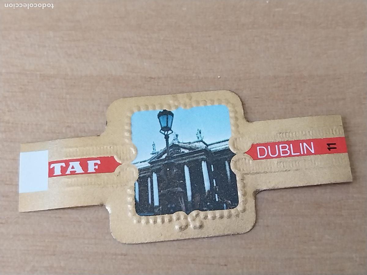 An&eacute;is de charuto de cole&ccedil;&atilde;o: DUBLIN OLD PARLIAMENT HOUSE PROMO TABACO VITOLA ANTIGUA ORIGINAL 5CM