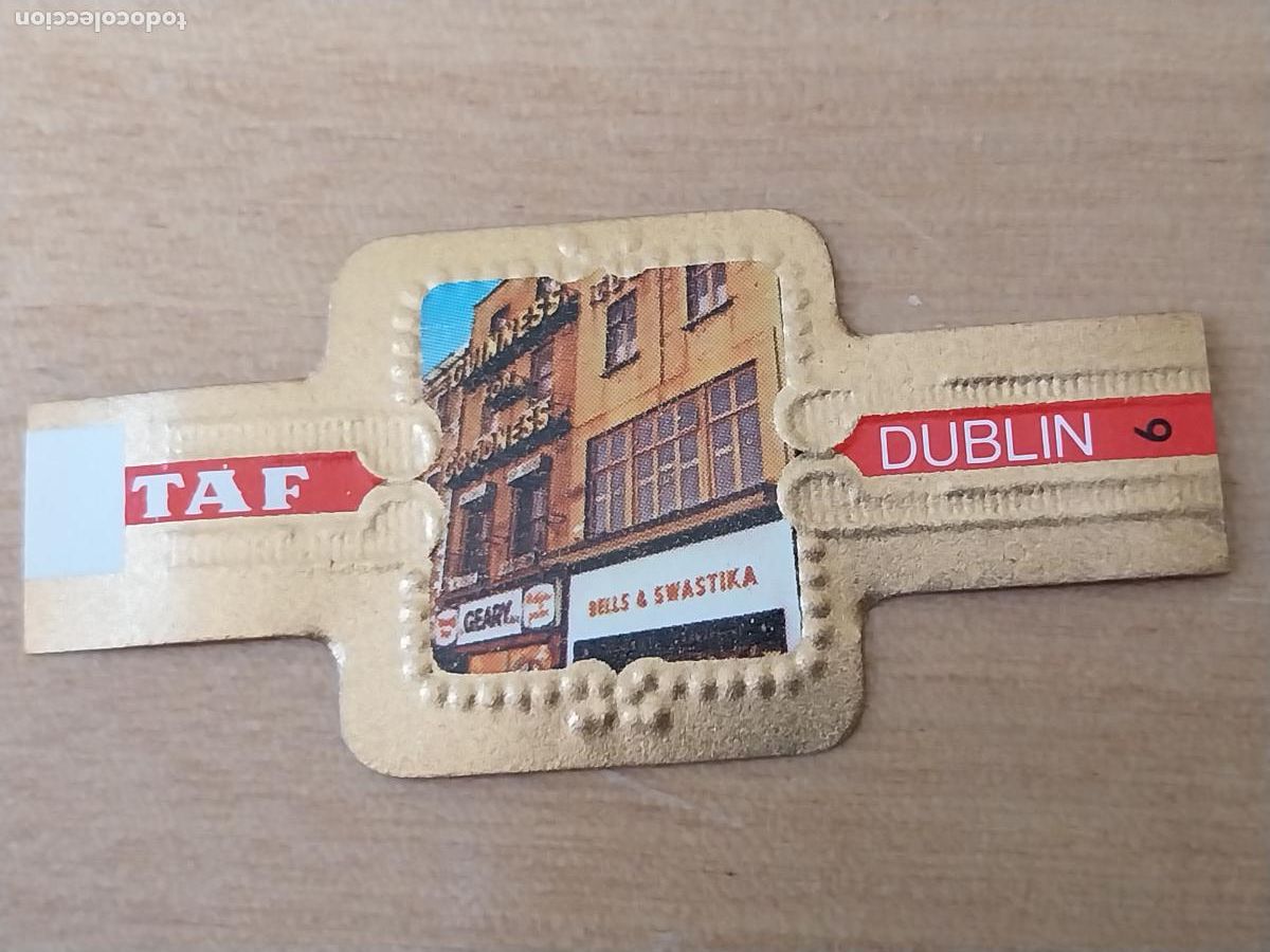 An&eacute;is de charuto de cole&ccedil;&atilde;o: DUBLIN * ST STEPHEN&acute;S GREEN PROMO TABACO VITOLA ANTIGUA ORIGINAL 5CM