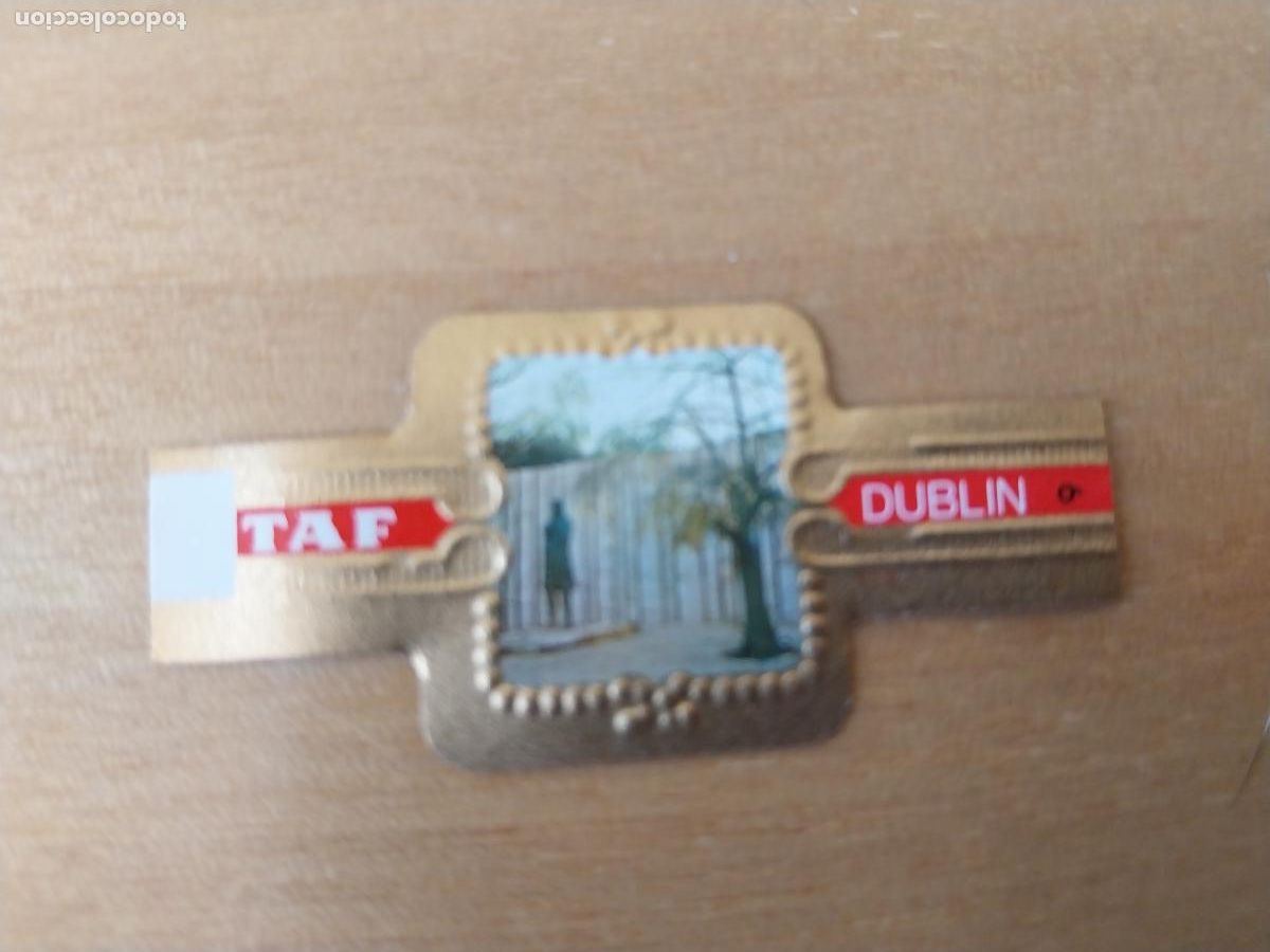 An&eacute;is de charuto de cole&ccedil;&atilde;o: DUBLIN WAR MEMORIAL PROMO TABACO VITOLA ANTIGUA ORIGINAL 5CM